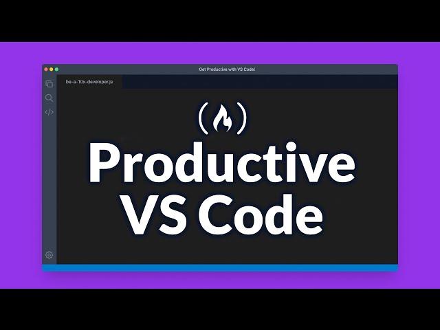 VS Code Tutorial – Become More Productive