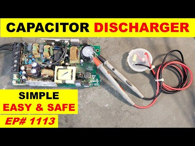 {1114} Simple Capacitor Discharger