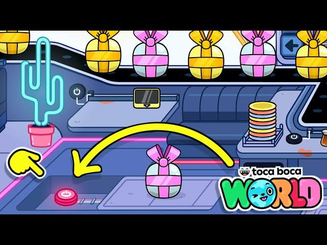 SUPER SECRET GIFTS AND HACKS IN TOCA BOCA // TOCA BOCA WORLD // HAPPY TOCA