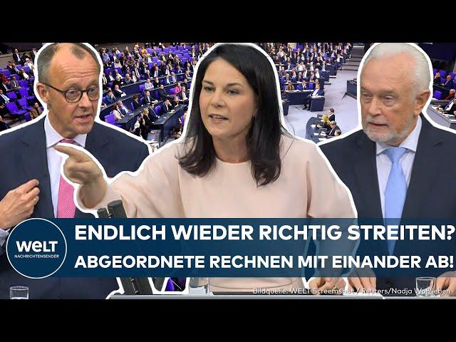 DRAMA IM BUNDESTAG: Endlich wieder richtig streiten? So emotional war die Debatte um Merz' Gesetz