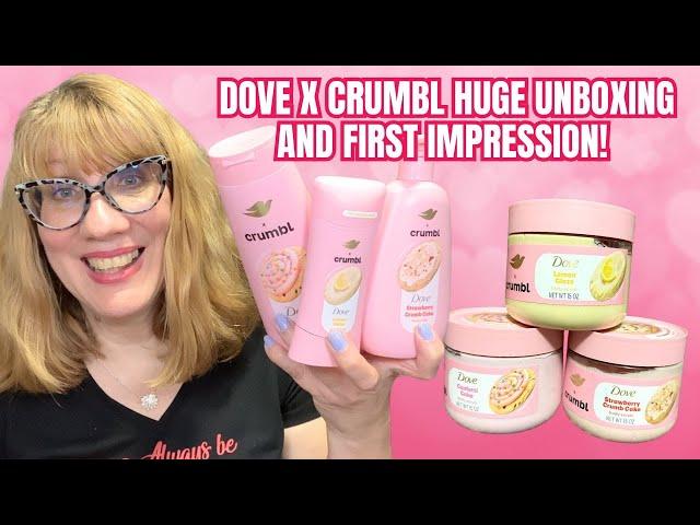 Dove X Crumbl Huge Unboxing and First Impression!