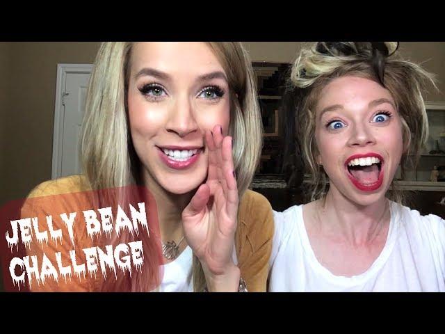 Jelly Bean CHALLENGE with Grav3yardgirl | LeighAnnSays