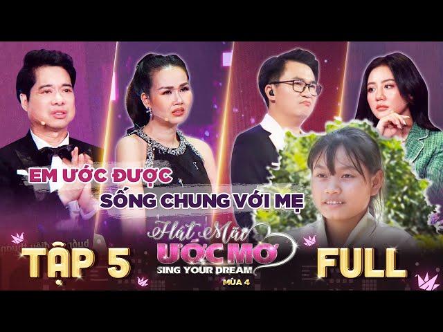 Sing Your Dream S4E5 Ngoc Son sheds tears over 17-year-old's struggle to care for 3 siblings