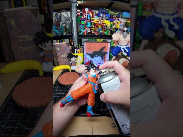 Goku VS Nappa - 3D Printed Diorama