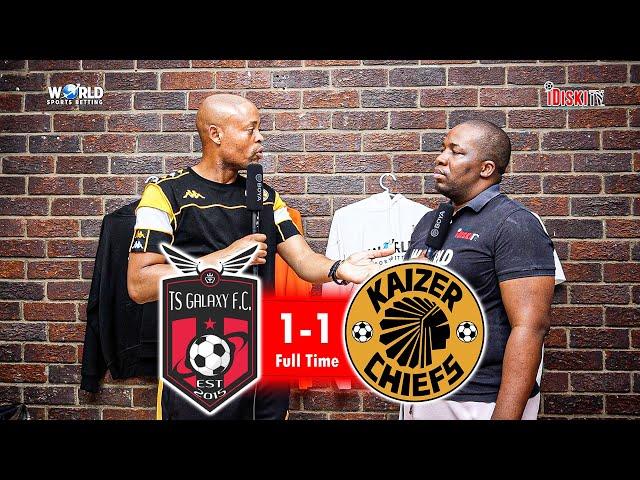 No Understanding Between Players & Coach | TS Galaxy 1-1 Kaizer Chiefs | Machaka