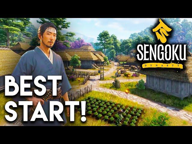 Sengoku Dynasty BEST START! Let's Play E1