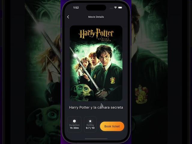 Building a Sleek Movie Tickets App UI in Flutter: Speed Code!