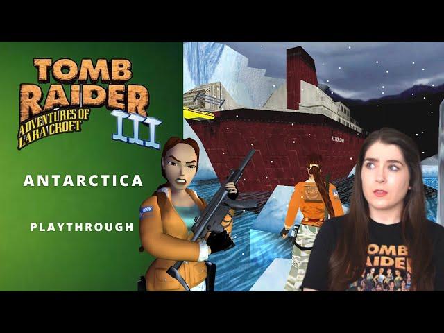 We've been double-crossed! | Antarctica | Tomb Raider 3 | Let's Play