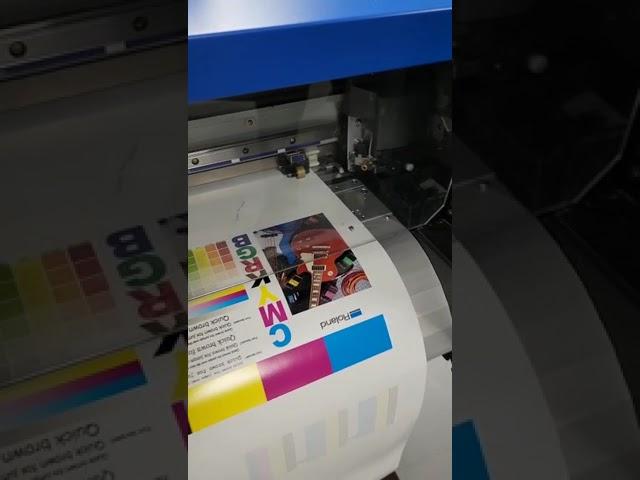 Large Wide Format Roland Production Commercial Printer Demo - Absolute Toner