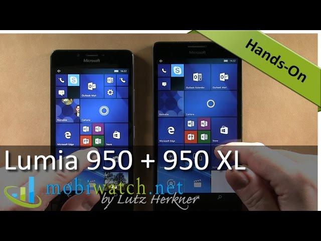 Microsoft Lumia 950 + 950 XL: The Windows 10 Phones