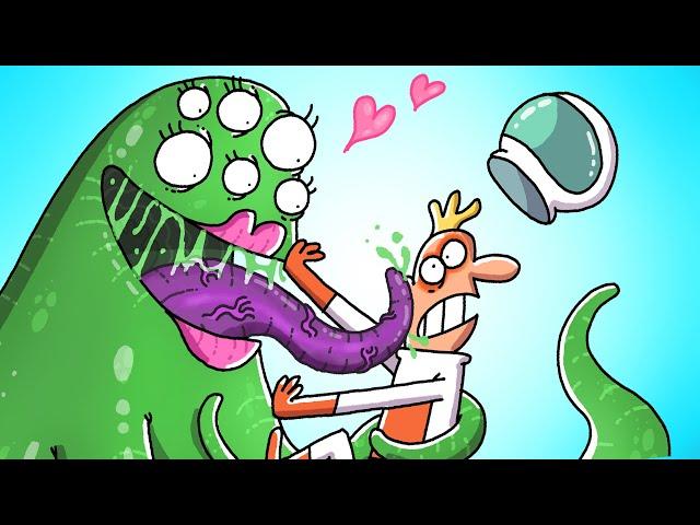 Space Monster Does Something Unexpected | Cartoon Box 338 by Frame Order | Hilarious Cartoons