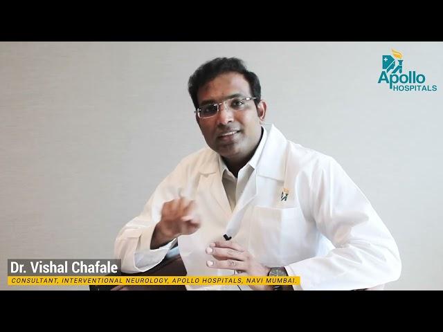 Dr  Vishal Chafle Speaking on Endovascular Coiling of Aneurysms and Vascular Malformations