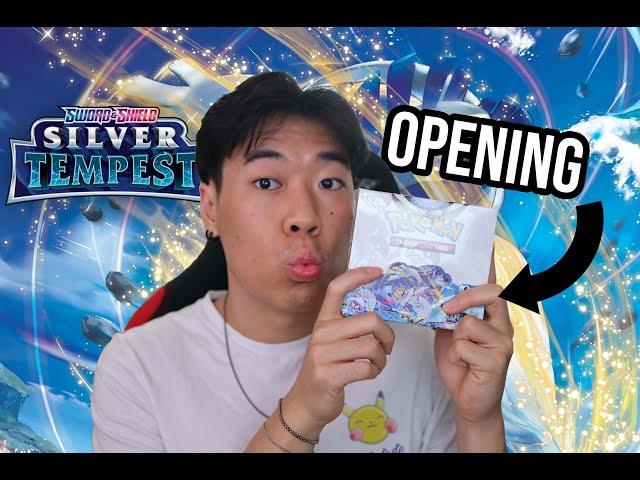 Opening A Pokemon Silver Tempest Booster Box