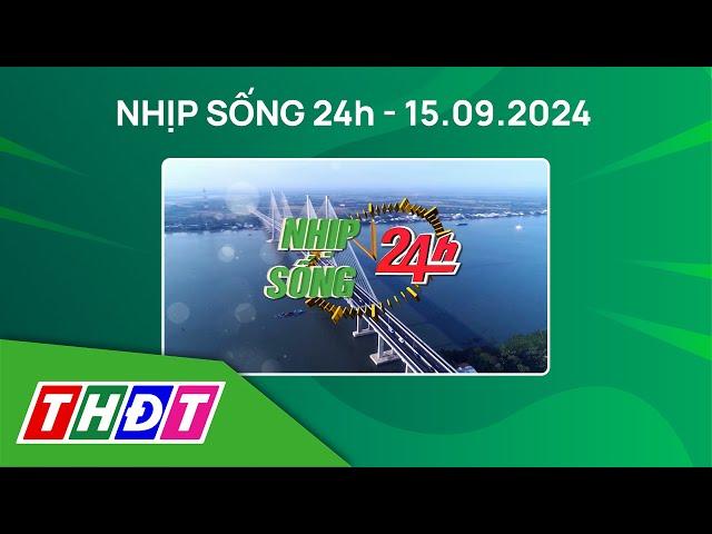 Nhịp sống 24h - Trưa, 15/9/2024 | Tìm được nạn nhân đầu tiên trong vụ sập cầu Phong Châu | THDT