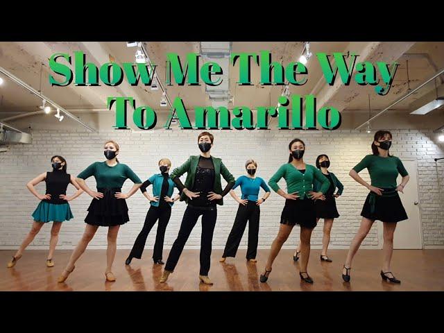 Show Me The Way To Amarillo by Min LineDance/Intermediate Level