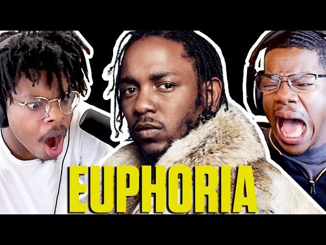 KENDRICK LAMAR EUPHORIA REACT COMPILATION!