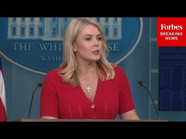 BREAKING NEWS: Leavitt Holds White House Press Briefing After Two Courts Strike Down Trump's Tariffs