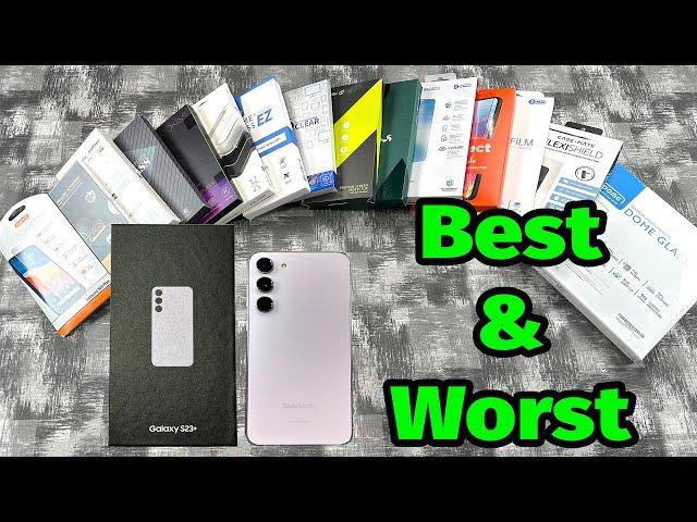 Best And Worst Screen Protectors For Samsung Galaxy S23 Plus