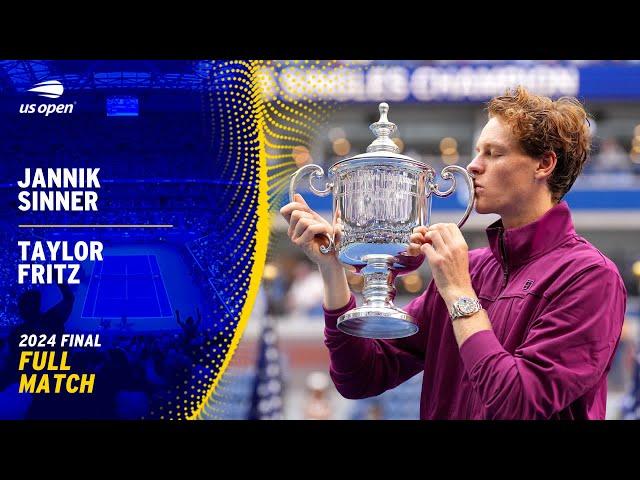 Jannik Sinner vs. Taylor Fritz Full Match | 2024 US Open Final