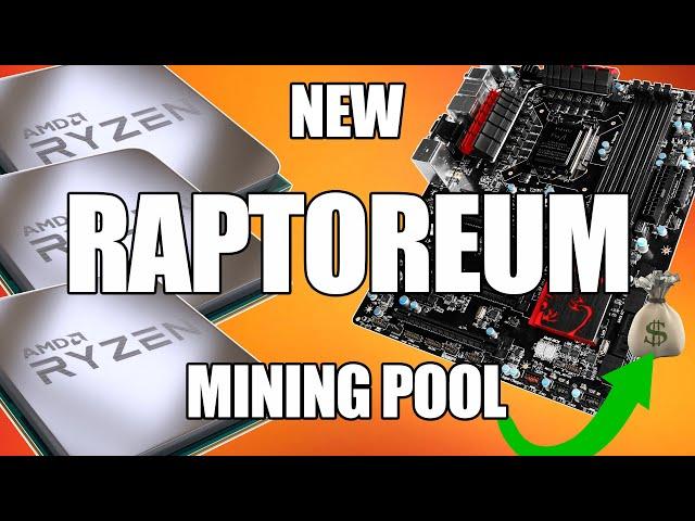 CPU MINING 2021 | New RAPTOREUM POOL