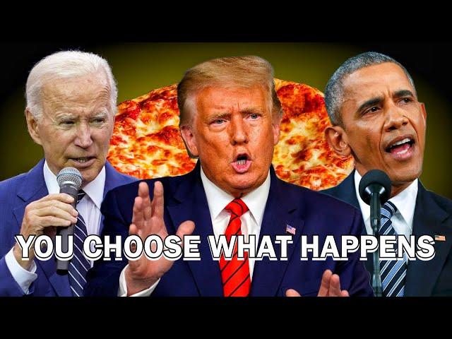 Presidents Order Pizza (Interactive Video)