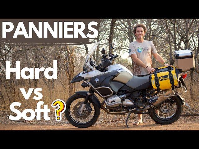 Hard vs Soft Luggage on an Adventure Bike or Dual Sport