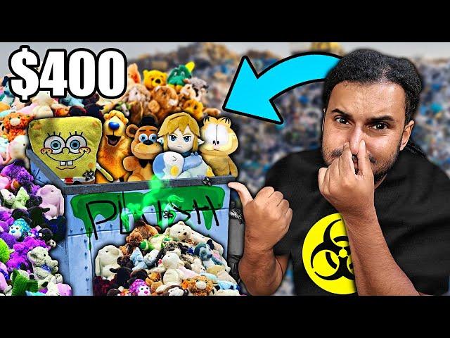 Searching Through Garbage Plushies Looking For Gold