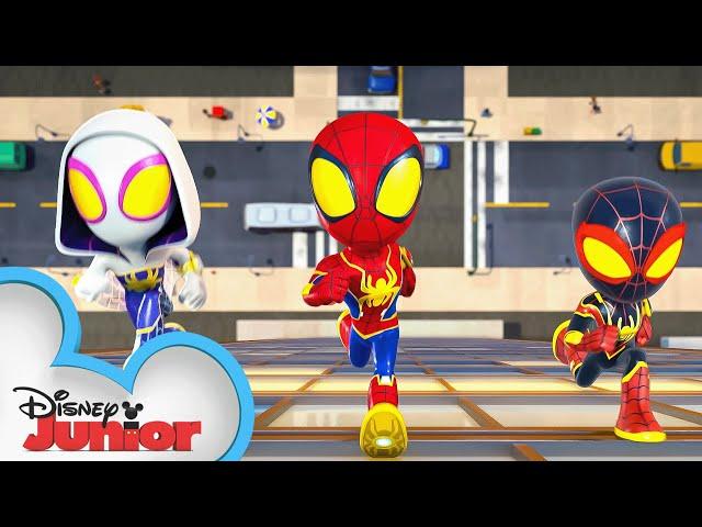 Marvel's Spidey and his Amazing Friends Theme Song (Web-Spinners Version) | @disneyjr