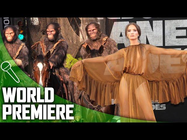 KINGDOM OF THE PLANET OF THE APES World Premiere | Owen Teague, Freya Allan, Kevin Durand