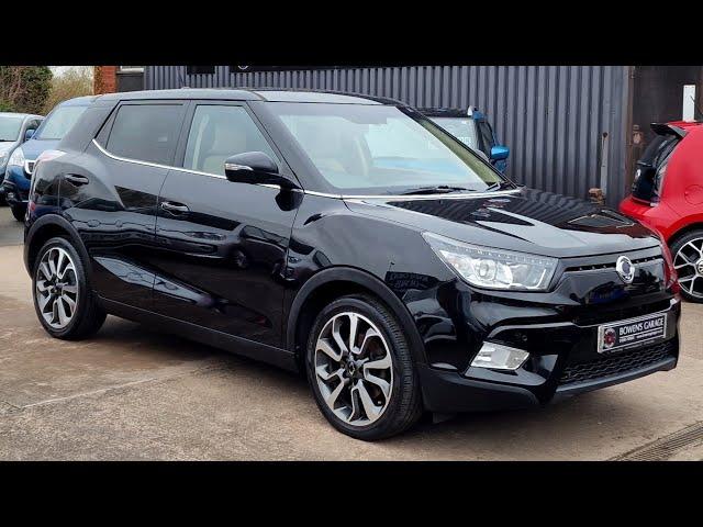 2017 (17) Ssangyong Tivoli ELX 1.6 Auto 5Dr in Space Black. 43k Miles. 1 Owner. 5 Services. SOLD!