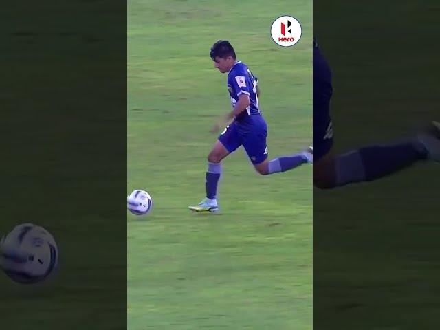 That first touch by #AnirudhThapa | #HeroISL #LetsFootball #Shorts #FootballSkills #ChennaiyinFC