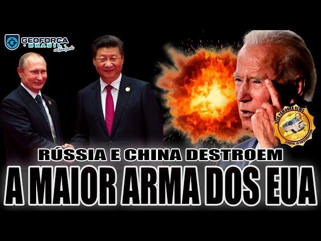 URGENTE | Rússia e China DESTR0EM a M410R ARM4 DOS EST4D0S UN1D0S | Pamonha News | Live Geoforça