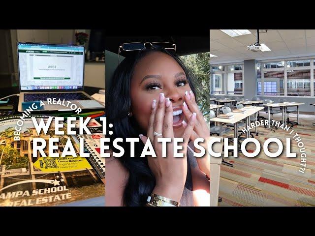 VLOG: I Started Real Estate School + Becoming a FL Realtor | Troyia Monay