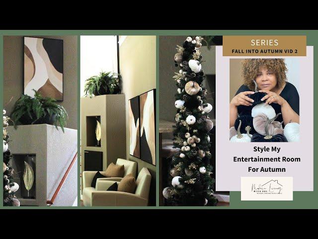 Style My Space for Fall | Sports Bar | Fall Into Autumn Series:  VID 3