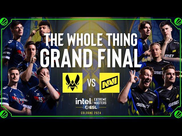 NAVI vs. VITALITY - IEM Cologne 2024 GRAND FINAL - THE WHOLE THING