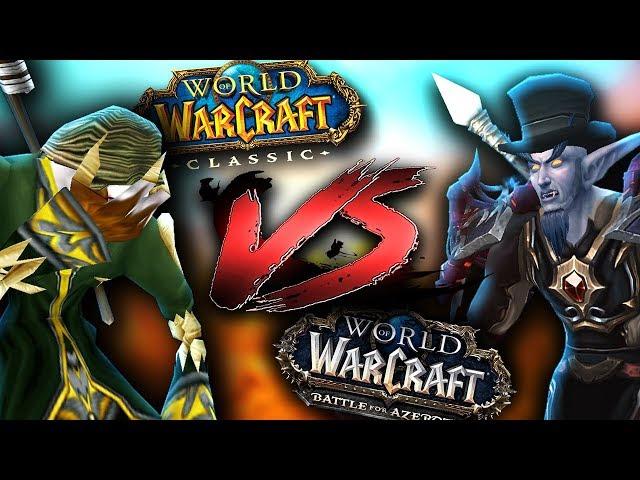 Getting Help From Others! Classic VS Retail - WoW Machinima