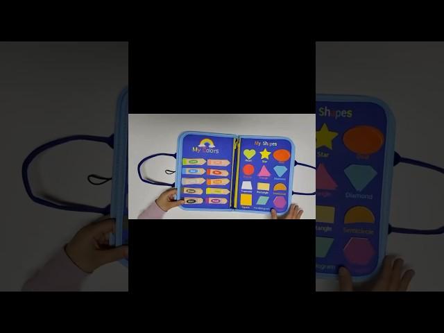 Portable Montessori Busy Board