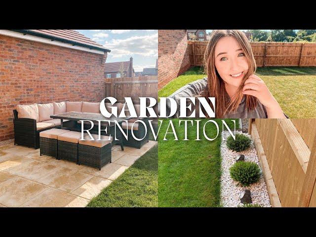 NEW BUILD GARDEN UPDATES: new garden furniture, our shed and planting | First Time Buyers Ep.7