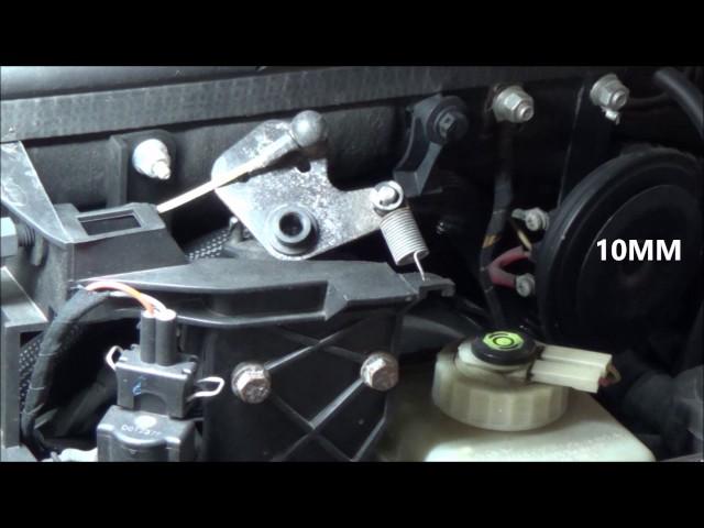 ML320 accelerator pedal sensor how to replace