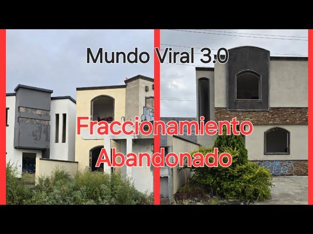 Fraccionamiento abandonado! Saltillo Coah.