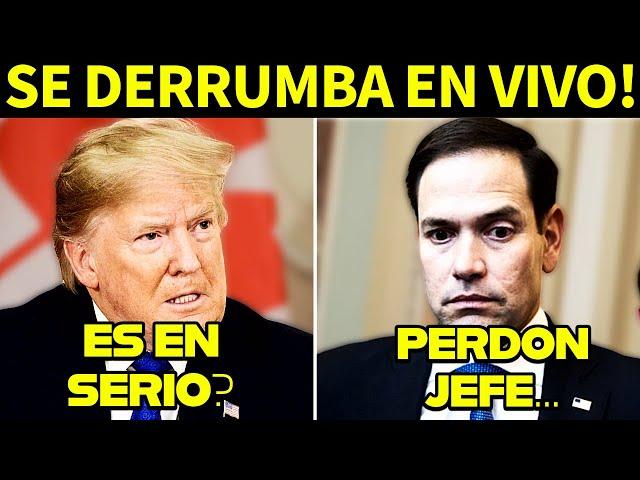 TITERE DE TRUMP es atrapado mintiendo en vivo – Vergüenza total