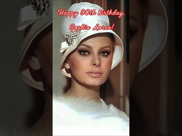 Sophia Loren's BIGGEST Secret to a Happy 90th Birthday!