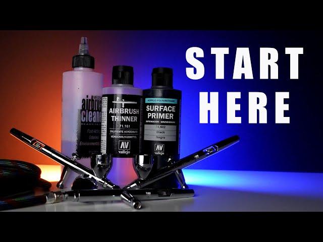 How to Airbrush for the Absolute Beginner