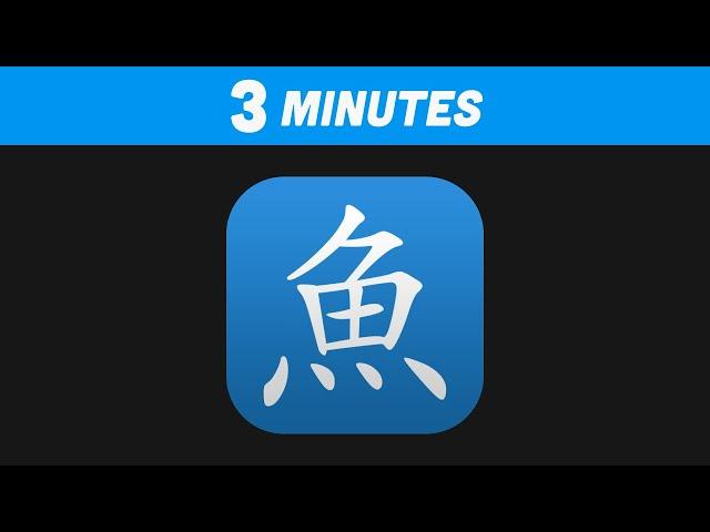 Pleco Chinese Dictionary in 3 Minutes