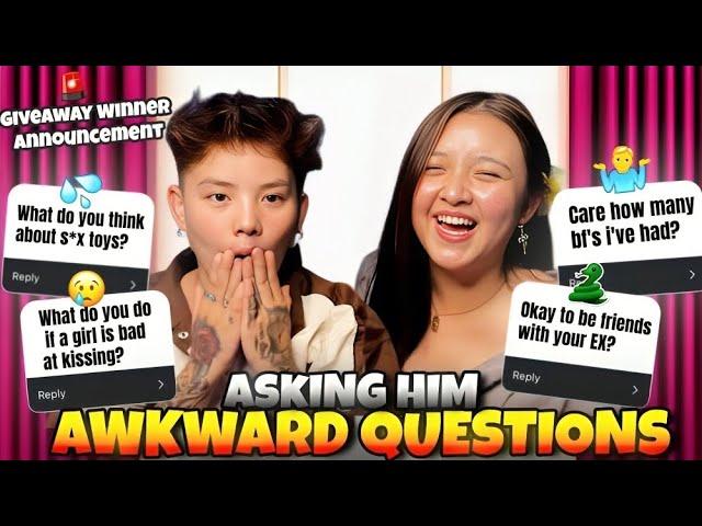 My Tomboy *BF* answers AWKWARD QUESTIONS for the first time ~ WINNERS ANNOUNCEMENT ~ #xorem #gracy