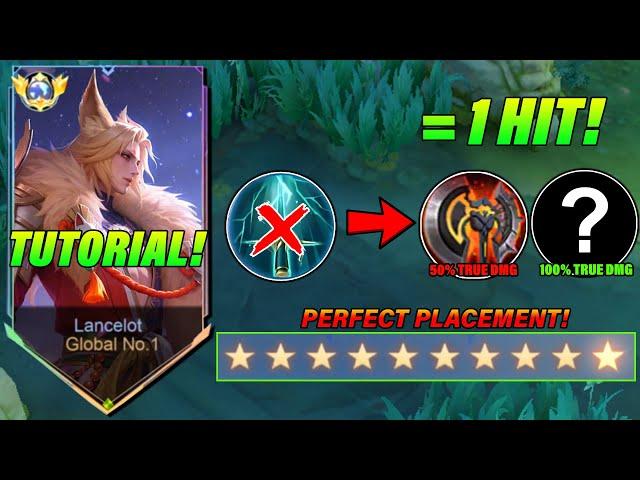 LANCELOT 95% WINRATE SECRET 1 SHOT BUILD TUTORIAL 2024!! (Must Watch!)