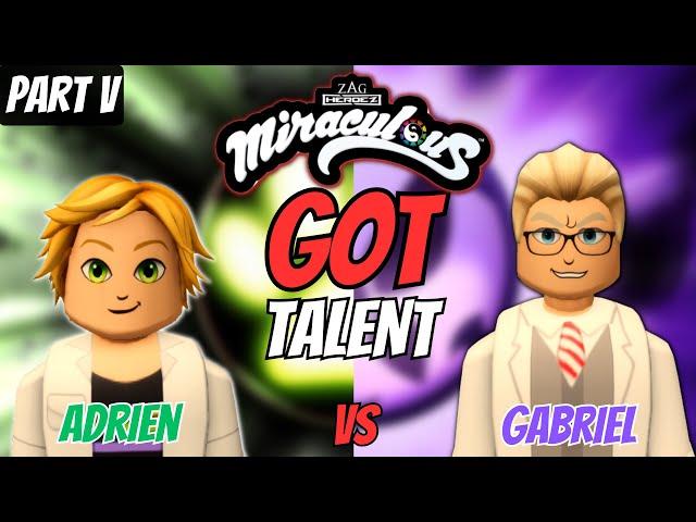 Adrien & Gabriel Got Talent  | ROBLOX MIRACULOUS RP 