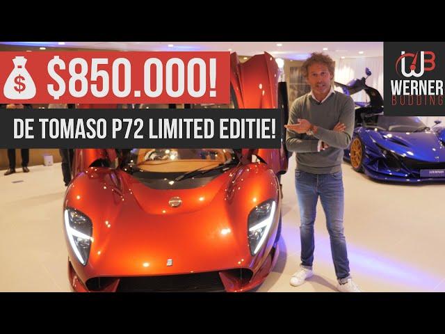 Onthulling ALLEREERSTE "De Tomaso P72" - 750 PK - (LIMITED EDITIE!)