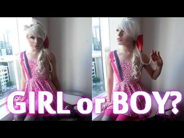 Crossdresser or Girl? TEST Yourself! (Traps, crossdressers, hotty, CD, T-girls - Pictures)