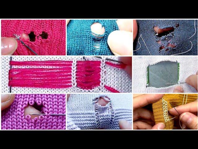 8 Amazing Tips to Repair Holes on Your Knitted Sweater in an Easy and Fun Way at Home Yourself